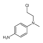 4-N-(2-chloroethyl)-4-N-methylbenzene-1,4-diamine Structure