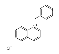 1-benzyl-4-methylquinolinium chloride structure