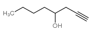 oct-1-yn-4-ol结构式