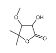 Pentonic acid, 5-deoxy-4-C-methyl-3-O-methyl-, gamma-lactone (9CI) Structure