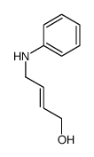 4-anilinobut-2-en-1-ol结构式