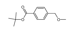 1,1-dimethylethyl 4-(methoxymethyl)benzoate结构式