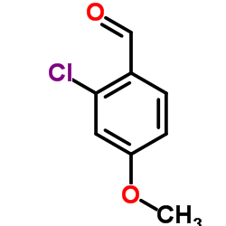 2-氯-4-羟基苯甲醛结构式