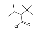 2-isopropyl-3,3-dimethylbutanoyl chloride Structure