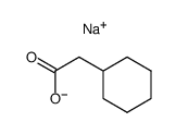 sodium cyclohexylethanoate结构式