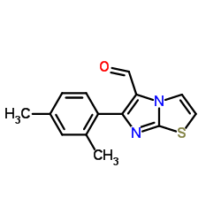 6-(2,4-Dimethylphenyl)imidazo[2,1-b][1,3]thiazole-5-carbaldehyde Structure