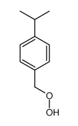 1-(hydroperoxymethyl)-4-propan-2-ylbenzene Structure