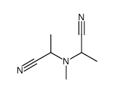 2-[1-cyanoethyl(methyl)amino]propanenitrile结构式