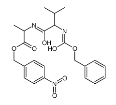 (4-nitrophenyl)methyl 2-[[3-methyl-2-(phenylmethoxycarbonylamino)butanoyl]amino]propanoate结构式