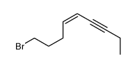 (E)-9-bromonon-5-en-3-yne结构式