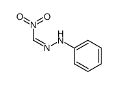 (Z)-α-nitroformaldehyde phenylhydrazone结构式