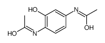 N-(4-acetamido-3-hydroxyphenyl)acetamide结构式