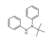 N-(2,2-dimethylpropyl)-N,N'-diphenylhydrazine Structure