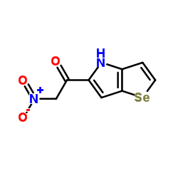 2-Nitro-1-(4H-selenopheno[3,2-b]pyrrol-5-yl)ethanone结构式