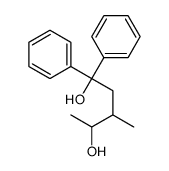 3-methyl-1,1-diphenylpentane-1,4-diol结构式