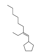 1-Cyclopentyl-2-ethyloct-1-en Structure