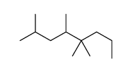 2,4,5,5-tetramethyloctane Structure