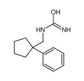 (1-phenylcyclopentyl)methylurea结构式