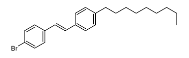 1-bromo-4-[2-(4-nonylphenyl)ethenyl]benzene Structure