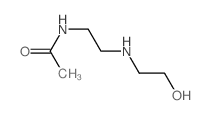 N-[2-(2-hydroxyethylamino)ethyl]acetamide结构式