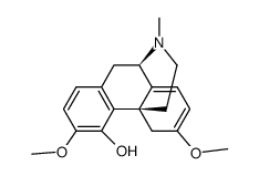 4-hydroxy-β-dihydrothebaine Structure