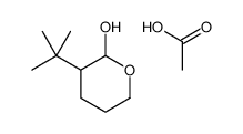 2H-Pyran-2-ol,3-(1,1-dimethylethyl)tetrahydro-,acetate(9CI) picture