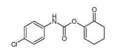 (6-oxocyclohexen-1-yl) N-(4-chlorophenyl)carbamate结构式