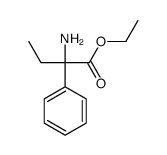 2-Ethyl-2-phenylglycine Ethyl Ester结构式