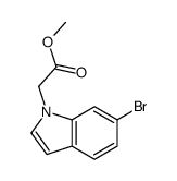 methyl 2-(6-bromoindol-1-yl)acetate Structure