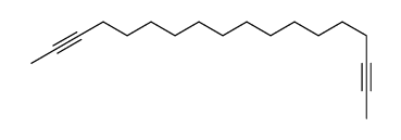 octadeca-2,16-diyne结构式