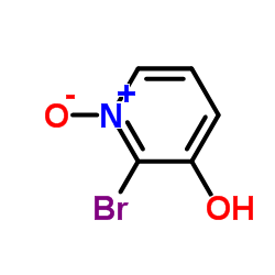 2-溴-3-羟基吡啶1-氧化物结构式