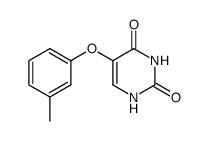5-m-tolyloxy-1H-pyrimidine-2,4-dione Structure
