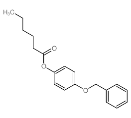 Hexanoic acid,4-(phenylmethoxy)phenyl ester picture