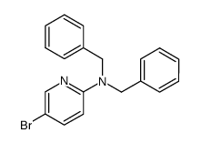 5-bromo-2-(dibenzylamino)pyridine结构式