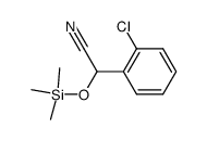 2-chloro-α-[(trimethylsilyl)oxy]benzeneacetonitrile Structure