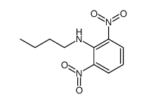 N-(2,6-dinitrophenyl)-n-butylamine结构式