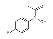 N-(4-bromophenyl)-N-hydroxyacetamide Structure