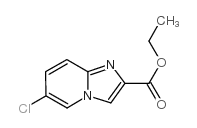 Ethyl 6-chloroimidazo[1,2-a]pyridine-2-carboxylate structure