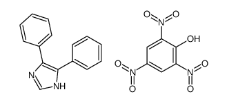 4,5-diphenyl-1H-imidazole,2,4,6-trinitrophenol结构式