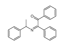 1,2-diphenyl-2-(1-phenylethylimino)ethanone结构式