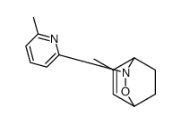 5-methyl-3-(6-methylpyridin-2-yl)-2-oxa-3-azabicyclo[2.2.2]oct-5-ene结构式