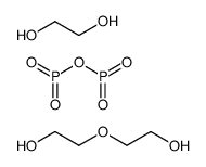 Ethylene glycol,diethylene glycol,phosphorus pentoxide polymer结构式