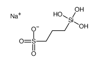 3-(Trihydroxysilyl)-1-propanesulfonic acid sodium salt结构式