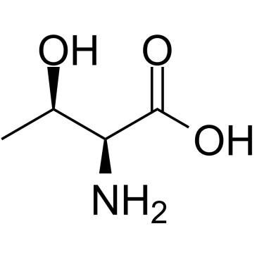 L-苏氨酸结构式