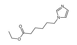 ethyl 6-imidazol-1-ylhexanoate结构式