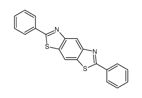 2,6-diphenyl-[1,3]thiazolo[4,5-f][1,3]benzothiazole结构式
