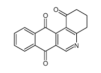 3,4-dihydro-2H-benzo[j]phenanthridine-1,7,12-trione Structure