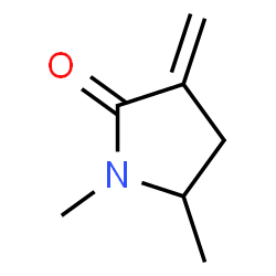 2-Pyrrolidinone,1,5-dimethyl-3-methylene-(9CI)结构式