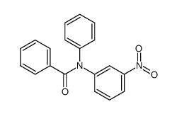 N-(3-Nitrophenyl)-N-phenylbenzamide结构式