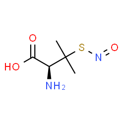 S-Nitrosopenicillamine Structure